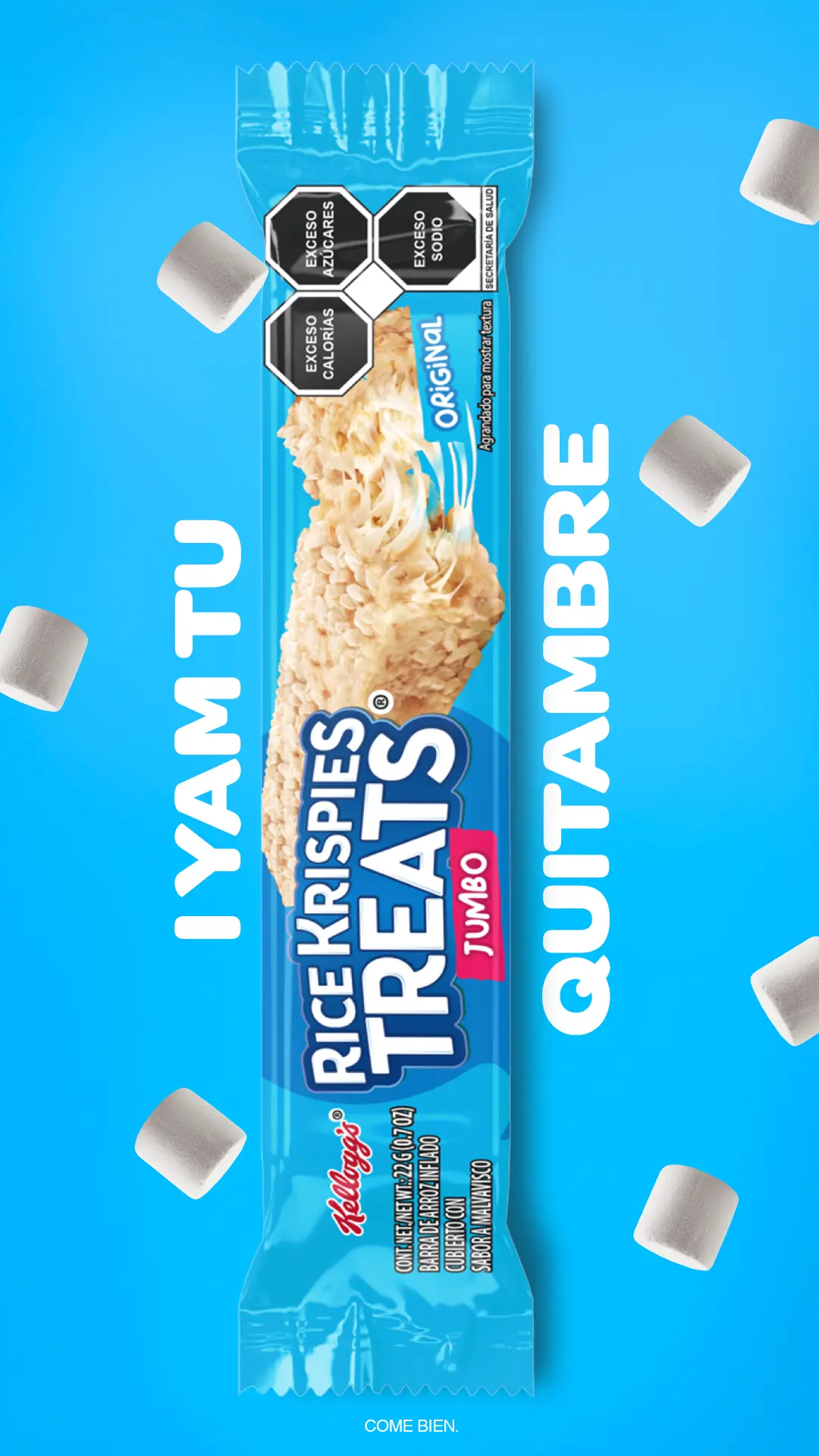 I YAM tu quitambre jumbo bar story